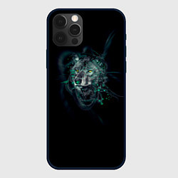 Чехол для iPhone 12 Pro ВоЛк во Тьме, цвет: 3D-черный
