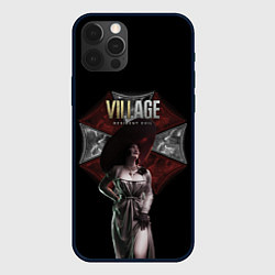 Чехол для iPhone 12 Pro Resident Evil Lady Dimitrescu, цвет: 3D-черный