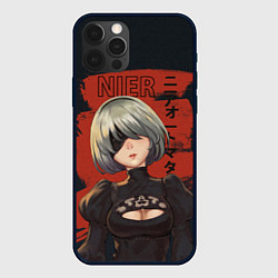 Чехол для iPhone 12 Pro Nier, цвет: 3D-черный