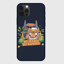 Чехол для iPhone 12 Pro Jurassic Crossing, цвет: 3D-черный