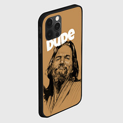 Чехол для iPhone 12 Pro The Big Lebowski Dude, цвет: 3D-черный — фото 2