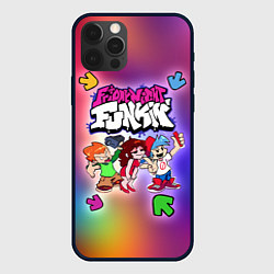 Чехол для iPhone 12 Pro Friday Night Funkin, цвет: 3D-черный