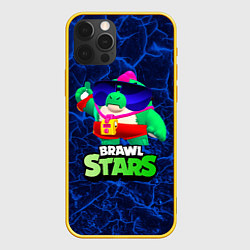 Чехол для iPhone 12 Pro Базз Buzz Brawl Stars, цвет: 3D-желтый