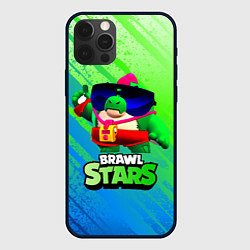 Чехол для iPhone 12 Pro Базз Buzz Brawl Stars, цвет: 3D-черный