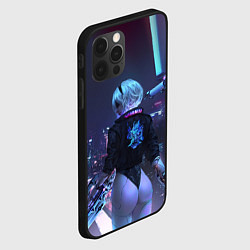 Чехол для iPhone 12 Pro Nier X Cyberpunk, цвет: 3D-черный — фото 2