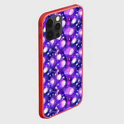 Чехол для iPhone 12 Pro Galaxy, цвет: 3D-красный — фото 2