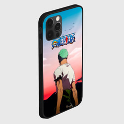 Чехол для iPhone 12 Pro Ророноа Зоро эпичный One Piece, цвет: 3D-черный — фото 2