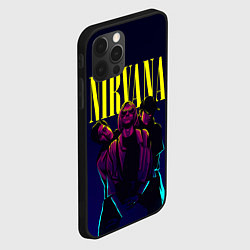 Чехол для iPhone 12 Pro Nirvana Neon, цвет: 3D-черный — фото 2