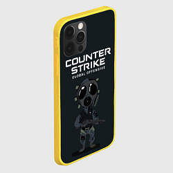 Чехол для iPhone 12 Pro CS GO COUNTER TERRORIS Z, цвет: 3D-желтый — фото 2