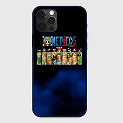 Чехол для iPhone 12 Pro Пират Соломенной Шляпы One Piece, цвет: 3D-черный