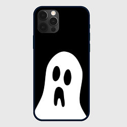 Чехол для iPhone 12 Pro Привидение, цвет: 3D-черный