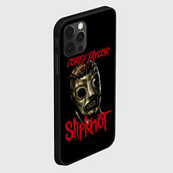 Чехол для iPhone 12 Pro COREY TAYLOR SLIPKNOT СЛИПКНОТ Z, цвет: 3D-черный — фото 2