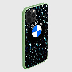 Чехол для iPhone 12 Pro BMW Collection Storm, цвет: 3D-салатовый — фото 2