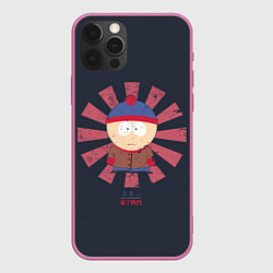 Чехол для iPhone 12 Pro Stan, цвет: 3D-малиновый