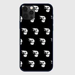 Чехол для iPhone 12 Pro Dark trollface, цвет: 3D-черный