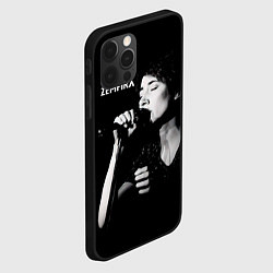 Чехол для iPhone 12 Pro Zемфира концерт, цвет: 3D-черный — фото 2