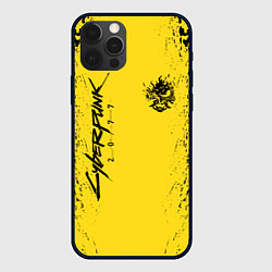 Чехол для iPhone 12 Pro CYBERPUNK 2077 КИБЕРПАНК 2077, цвет: 3D-черный