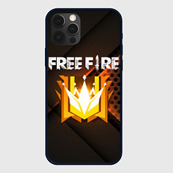 Чехол для iPhone 12 Pro FREE FIRE GRAND MASTER, цвет: 3D-черный