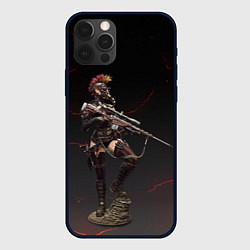 Чехол для iPhone 12 Pro Стимпанк Steampunk Z, цвет: 3D-черный