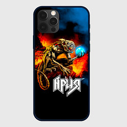 Чехол для iPhone 12 Pro Ария - Химера, цвет: 3D-черный