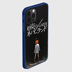 Чехол для iPhone 12 Pro Emma The Promised Neverland Z, цвет: 3D-тёмно-синий — фото 2