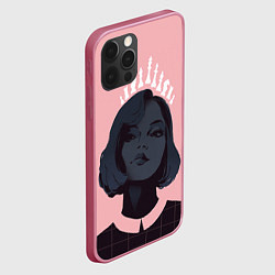 Чехол для iPhone 12 Pro Sweet Queen, цвет: 3D-малиновый — фото 2