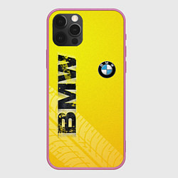 Чехол iPhone 12 Pro BMW СЛЕДЫ ШИН БМВ
