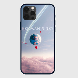 Чехол для iPhone 12 Pro No mans sky, цвет: 3D-черный