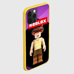 Чехол для iPhone 12 Pro ROBLOX РОБЛОКС Z, цвет: 3D-желтый — фото 2