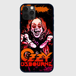 Чехол для iPhone 12 Pro Ozzy Osbourne, цвет: 3D-черный