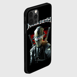 Чехол для iPhone 12 Pro Megadeth, цвет: 3D-черный — фото 2