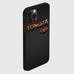 Чехол для iPhone 12 Pro TOYOTA SHARDS, цвет: 3D-черный — фото 2