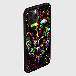 Чехол для iPhone 12 Pro Адская любовь, цвет: 3D-черный — фото 2