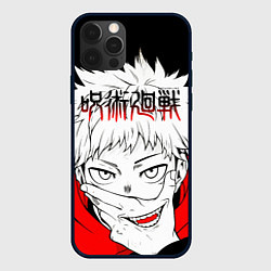 Чехол для iPhone 12 Pro Jujutsu Kaisen, Юдзи Итадори, цвет: 3D-черный