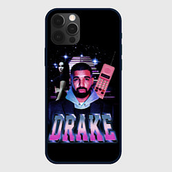 Чехол для iPhone 12 Pro ДРЕЙК ГРЭМ, цвет: 3D-черный