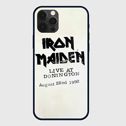 Чехол для iPhone 12 Pro Live at Donington - Iron Maiden, цвет: 3D-черный