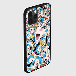 Чехол для iPhone 12 Pro Jinx Ahegao, цвет: 3D-черный — фото 2