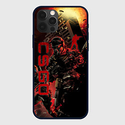 Чехол iPhone 12 Pro CS GO SPECIAL OPERATION RED ALERT SKIN КС ГО КРАСН