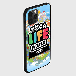 Чехол для iPhone 12 Pro Toca Life World, цвет: 3D-черный — фото 2