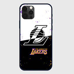 Чехол iPhone 12 Pro Коби Брайант Los Angeles Lakers,