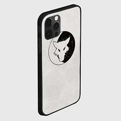 Чехол для iPhone 12 Pro Лунные волки ранний лого цвет легиона, цвет: 3D-черный — фото 2