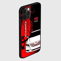 Чехол для iPhone 12 Pro Camry Toyota glitch, цвет: 3D-черный — фото 2