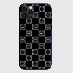Чехол для iPhone 12 Pro KIZARU x BIG BABY TAPE BANDANA, цвет: 3D-черный