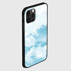Чехол для iPhone 12 Pro Плотные облака, цвет: 3D-черный — фото 2