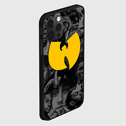 Чехол для iPhone 12 Pro WU-TANG CLAN ЛЕГЕНДЫ РЕПА, цвет: 3D-черный — фото 2