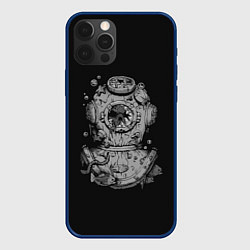 Чехол для iPhone 12 Pro Sea Devil, цвет: 3D-тёмно-синий
