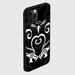 Чехол для iPhone 12 Pro TEAM WALHALLA DRAKEN TATTOO TOKYO REVENGERS, цвет: 3D-черный — фото 2