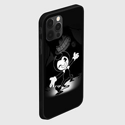 Чехол для iPhone 12 Pro BENDY - БЕНДИ ИГРА, цвет: 3D-черный — фото 2