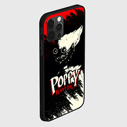Чехол для iPhone 12 Pro Poppy Playtime: Red & Black, цвет: 3D-черный — фото 2