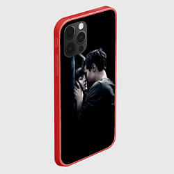 Чехол для iPhone 12 Pro 50 Оттенков Серого Фильм, цвет: 3D-красный — фото 2